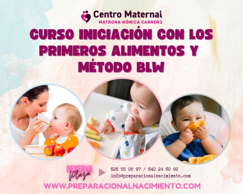 Introducción Alimentacion Complementaria. Metodo BLW (Baby Led Weaning)